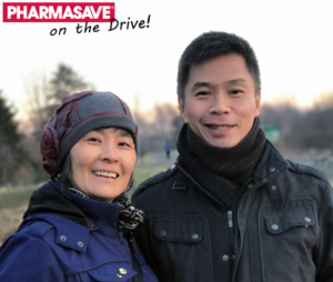 Pharmasave on the Drive owners - Ja Kyung Kim and Kunakar Pou